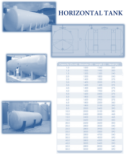 horizontal tank